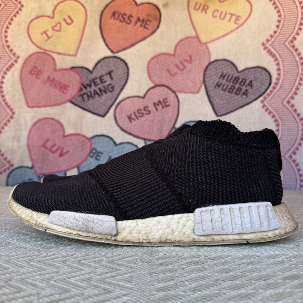 Size 13 - Adidas NMD CS1 City Sock Primeknit Gore-Tex Black Shoes BY9405 Mens